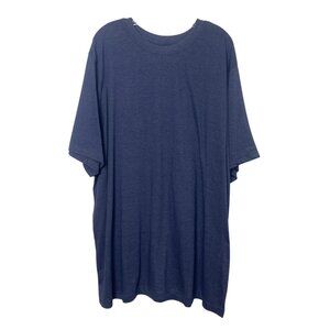 Kingsize Tshirt Mens 2XLT Tall Blue New WOT